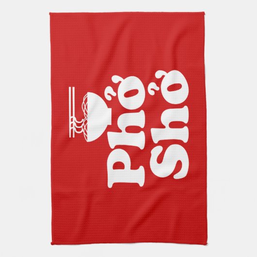 Phở Shở Theedoek (Verticaal)