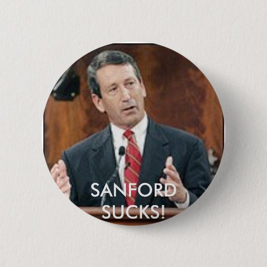 PH2006022300469, SANFORDSUCKS! RONDE BUTTON 5,7 CM (Voorkant)