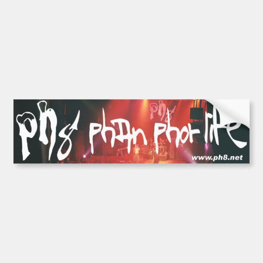 Ph8 Phan Phor Life Bumpersticker (Voorkant)