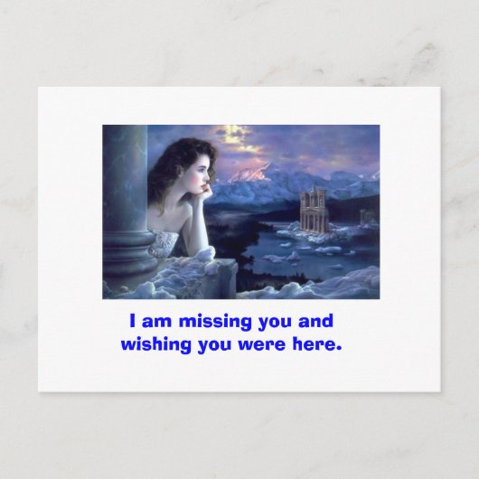 ph-10466, ik mis je en ik wens je... briefkaart (Voorkant)