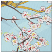 PH&D Bluebird Vignette Toile Fabric Sky Blue Stof (Close Up)