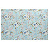 PH&D Bluebird Vignette Toile Fabric Sky Blue Stof (Yard (91,4 cm))