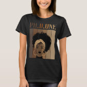PH D ONE PhD Doctorate Student Afstuderen Black Af T-shirt (Voorkant)