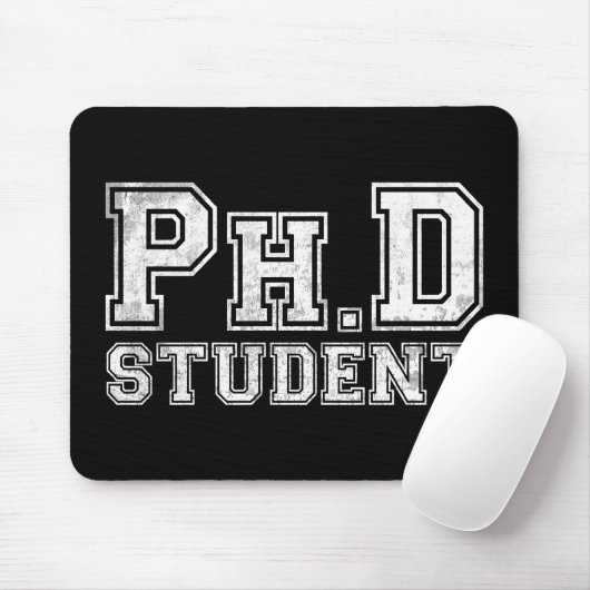 Ph.D Student Muismat (Met muis)