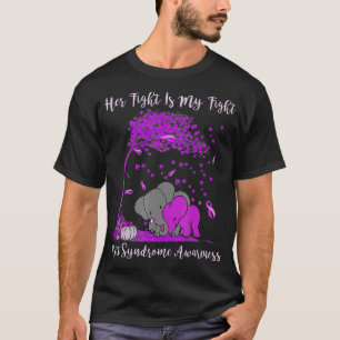 Ph Haar gevecht is mijn 'Fight Rett Syndrome Aware T-shirt