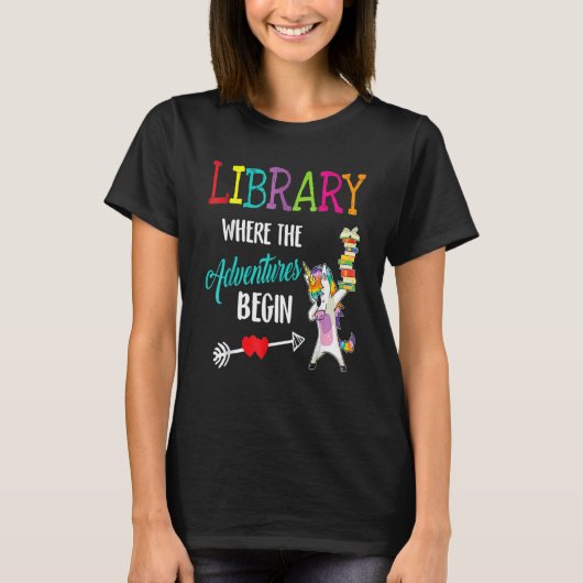 Ph Library Bemanner Teacher Back to School Librari T-shirt (Voorkant)
