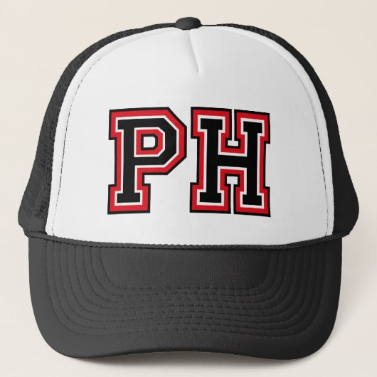 "PH" Monogram Petten voor Truckers (Voorkant)
