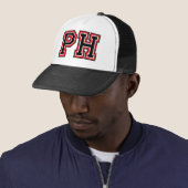 "PH" Monogram Petten voor Truckers (In situ)