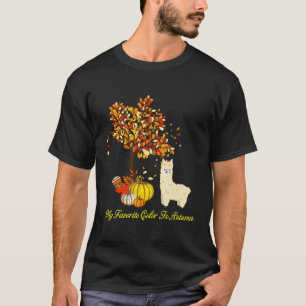Ph Schattig Herfst Mijn Favoriete Kleur Is Herfst T-shirt