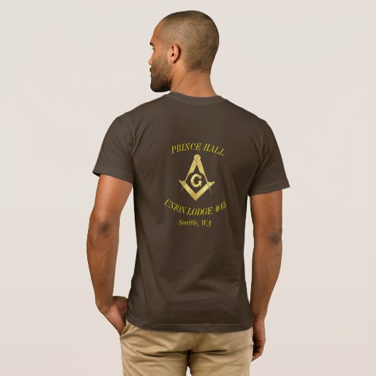 PHA Master Mason T-shirt (Achterkant volledig)