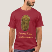 Phacops Rana Crassituberculata T-shirt (Voorkant)