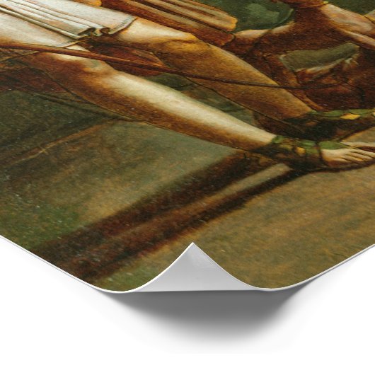 Phaedra en Hippolytus, 1802 Poster (Hoek)