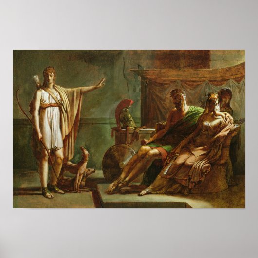 Phaedra en Hippolytus, 1802 Poster (Voorkant)