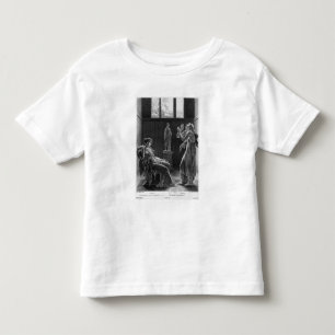 Phaedra en Oenone, illustratie van wet I Kinder Shirts