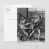 Phaedra, Oenone en Hippolytus Briefkaart (Voorkant / Achterkant)