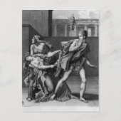 Phaedra, Oenone en Hippolytus Briefkaart (Voorkant)