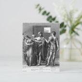 Phaedra, Theseus en Hippolytus Briefkaart (Staand voorkant)