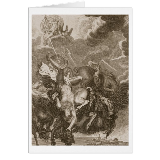 Phaeton Struck Down by Jupiter's Thunderbolt, 1731 (Voorkant)