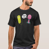 Phage Off Funny Bacteriophage 1 T-shirt (Voorkant)