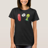 Phage Off Funny Bacteriophage 3 T-shirt (Voorkant)
