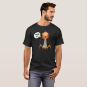 Phage Off Grappige Bacteriofaag 4 T-shirt (Voorkant volledig)