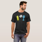 Phage You Funny Bacteriophage 1 T-shirt (Voorkant volledig)