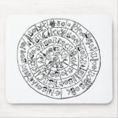 Phaistos-schijf Muismat (Voorkant)