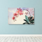 Phalaenopsis Canvas Afdruk (Insitu (Houten vloer))