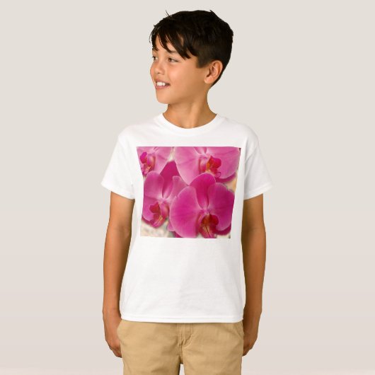 Phalaenopsis orchid - T-shirt - Gepersonaliseerd (Voorkant volledig)