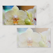 Phalaenopsis Orchid Visitekaartje (Voorkant / Achterkant)