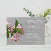 Phalaenopsis Orchid Wedding Invitations Kaart (Staand voorkant)