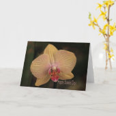 Phalaenopsis orchidee Happy Boss's Day Kaart (Gele Bloem)
