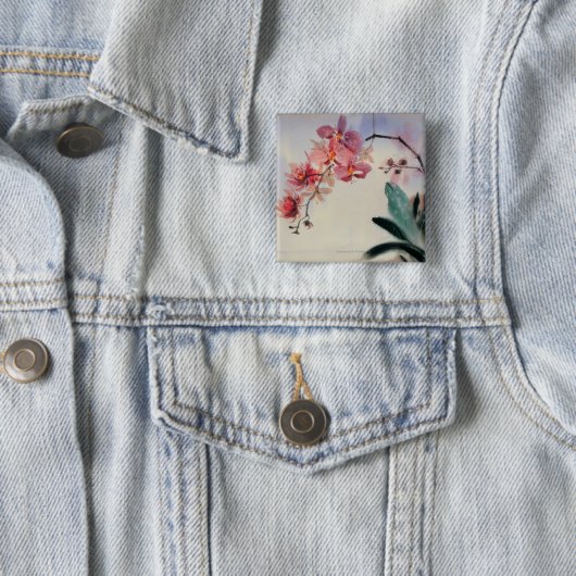 Phalaenopsis Vierkante Button 5,1 Cm (In situ)