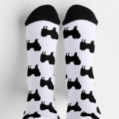 Phalène Cute Dogs Pattern (zwart of andere kleur) Sokken (Top)