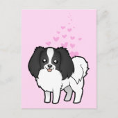 Phalene/de Japanse Liefde van de Kin Briefkaart (Voorkant)