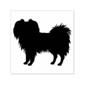 Phalène Speelgoed Breed Dog Shape Silhouette Zelfinktende Stempel (Design)