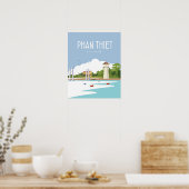 Phan Thiet vietnam | Reisposter Poster (Keuken)