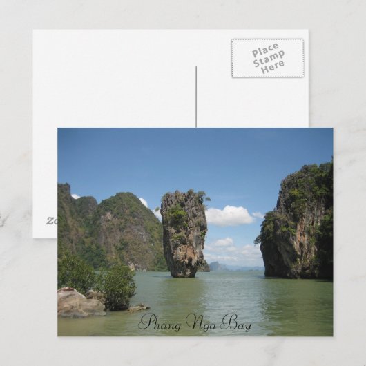 Phang Nga Bay Briefkaart (Voorkant / Achterkant)