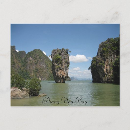 Phang Nga Bay Briefkaart (Voorkant)