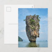 Phang Nga Bay Phuket Province Feestdagenkaart (Voorkant / Achterkant)