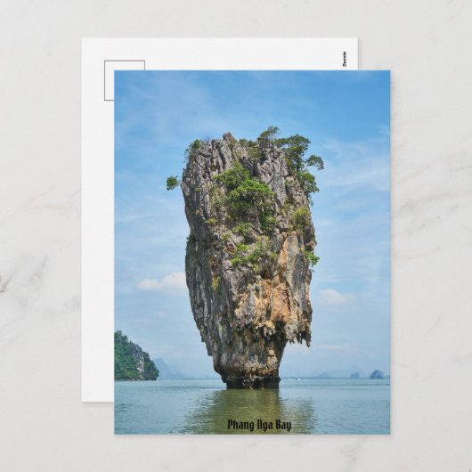 Phang Nga Bay Phuket Province Feestdagenkaart (Voorkant / Achterkant)