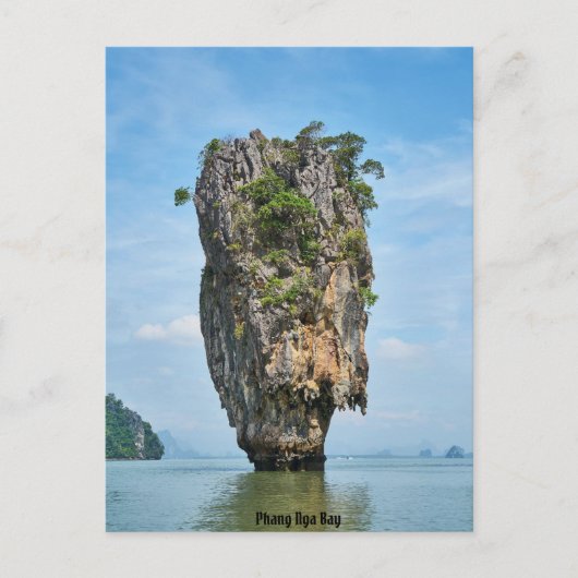 Phang Nga Bay Phuket Province Feestdagenkaart (Voorkant)