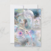 Phantasmagoria Fantasy Bruiloft Bedankkaart (Achterkant)