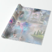 Phantasmagoria Fantasy Cadeaupapier (Uitgerold)