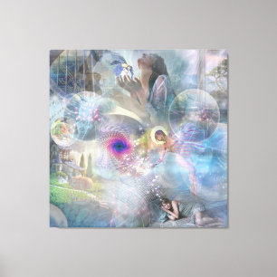 Phantasmagoria Fantasy Canvas Afdruk