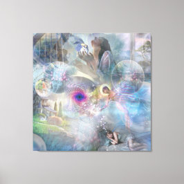 Phantasmagoria Fantasy Canvas Afdruk