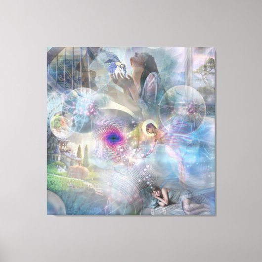 Phantasmagoria Fantasy Canvas Afdruk (Voorkant)