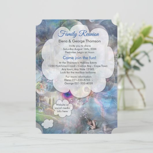 Phantasmagoria Fantasy Kaart (Staand voorkant)