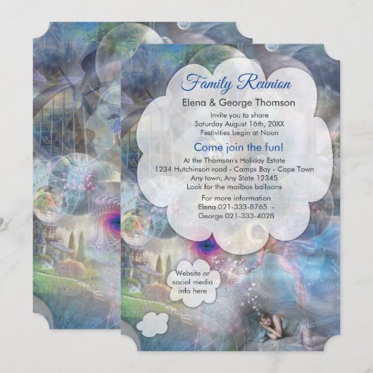 Phantasmagoria Fantasy Kaart (Voorkant / Achterkant)