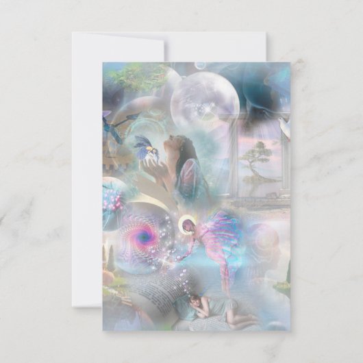 Phantasmagoria Fantasy Wedding Bedankkaart (Achterkant)